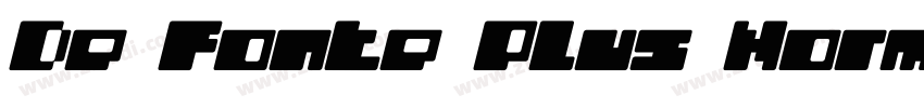 De Fonte Plus Normal字体转换
